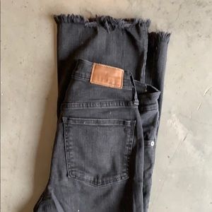 Madewell Cali Demi Boot Black Jeans